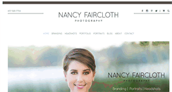 Desktop Screenshot of nancyfairclothphotography.com