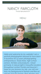 Mobile Screenshot of nancyfairclothphotography.com